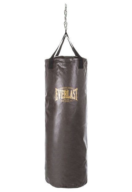 Saco de Boxeo Everlast 80Lbs Café