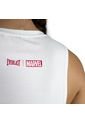 Camiseta Esqueleto Everlast Captain America Mujer-Blanco de Everlast