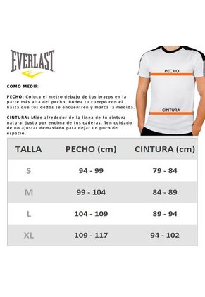 Camiseta Everlast Heroes Marvel Hombre-Blanco