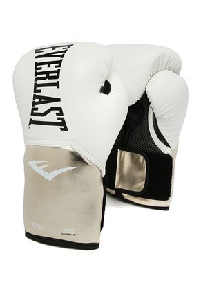 Guantes De Boxeo Blanco-Dorado Everlast