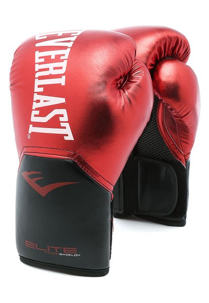 Guantes De Boxeo Rojo-Negro Everlast