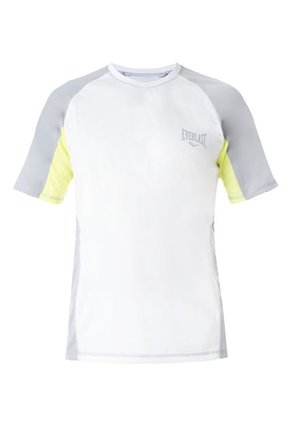 Camiseta Everlast Blanco-Gris-Verde Neón