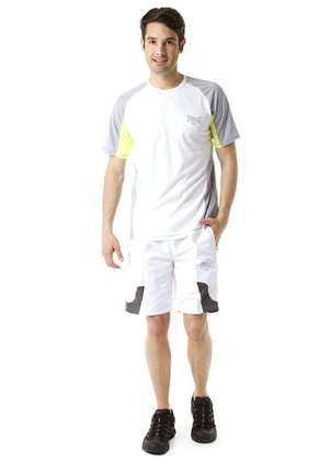 Camiseta Everlast Blanco-Gris-Verde Neón