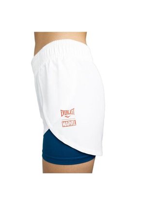 Short Everlast Captain America Mujer-Blanco