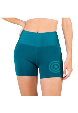 Short Everlast Captan America Mujer-Azul Everlast