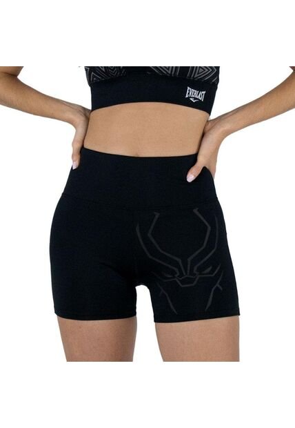 Short Everlast Black Panther Mujer-Negro