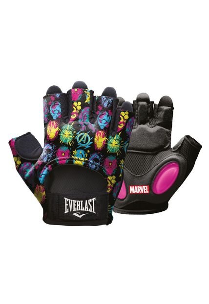 Guantes Everlast  Gym The Shield Avengers Mujer-Negro