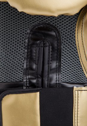 Guantes Dorados-Negros Everlast Pro Style Elite Training Gloves 14 Oz