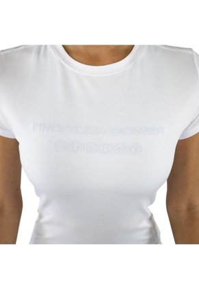 Camiseta Everlast Find Your Power Mujer-Blanco