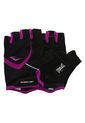 Guantes Negros-Morado Everlast Gel-V Cyclo & Fitness Glove de Everlast