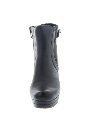 Botines Excess Tacón Plataforma Negro