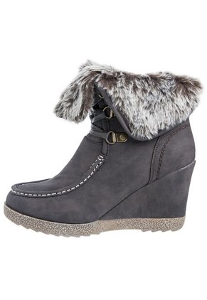 Botines Excess Peluche Café