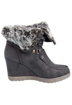 Botines Excess Peluche Café