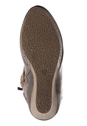 Botas Excess Peluche Chocolate