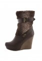 Botas Excess Peluche Chocolate de Excess