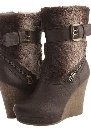 Botas Excess Peluche Chocolate