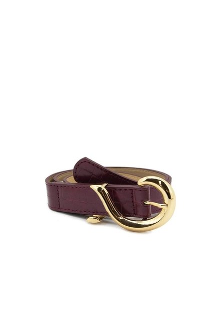 Cinturon Hebilla Envolvente Textura Croco Face2Face JP2692680