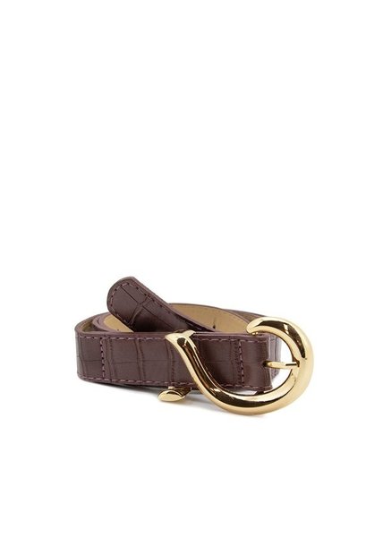 Cinturon Hebilla Envolvente Textura Croco Face2Face JP2692680
