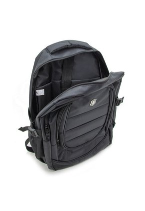 Morral Unisex Con Compartimiento Para PC Y Diseño En Bolsillo Frontal Con Efecto De Líneas Acolchadas