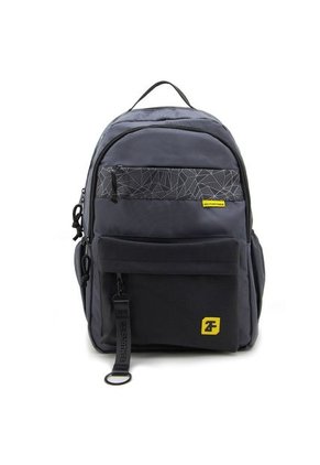 Morral Con Compartimiento Para PC, Accesorio En Cierre Tipo Llavero Y Diseño Estampado En El Frente