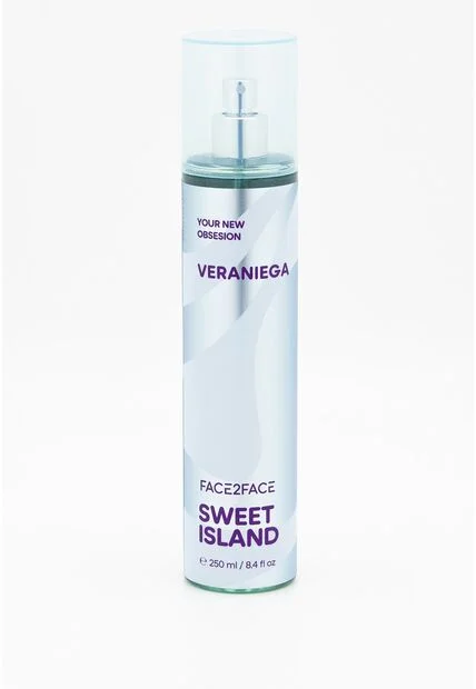 Splash Corporal De Mujer 220ML Face2Face Sweet Island