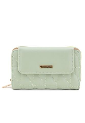 BILLETERA MEDIANA CON COSTURAS Y TAPA FACE2FACE EUO242531 Face2Face