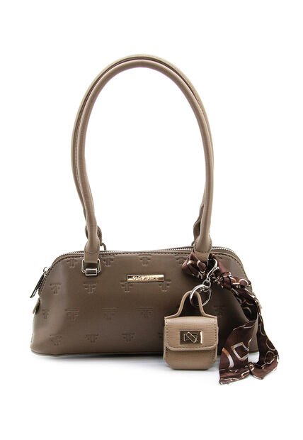 Bolso De Hombro Media Luna Repujado Face2Face IQ2612657