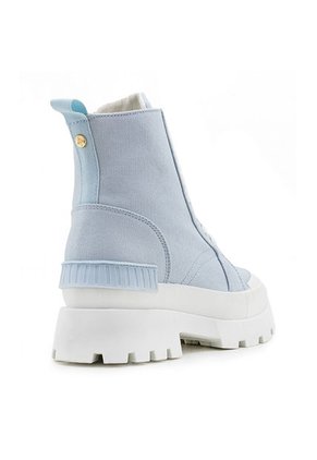 Botín Face2face De Mujer En Textil Con Cordones