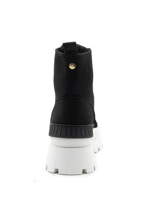 Botín Face2face De Mujer En Textil Con Cordones