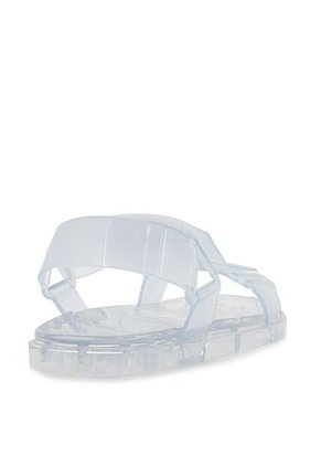 Sandalia Plana Con Velcro Y Detalles Transparentes Face2Face EU2425112