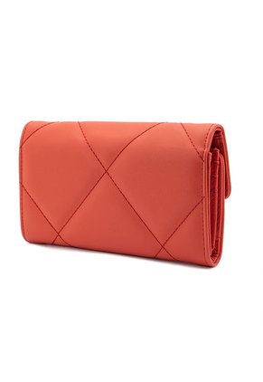 Billetera Grande Efecto Acolchado