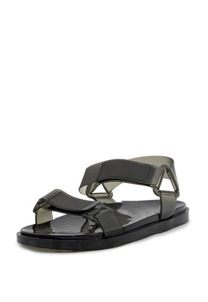 Sandalia Plana Con Velcro Y Detalles Transparentes Face2Face EU2425112