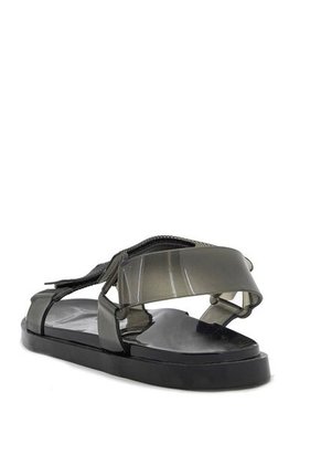 Sandalia Plana Con Velcro Y Detalles Transparentes Face2Face EU2425112