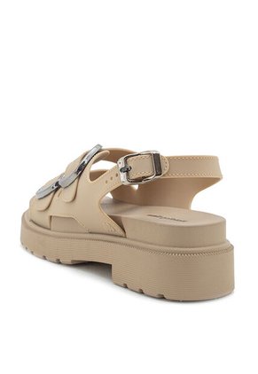 Sandalia Plana Con Hebillas En El Empeine Face2Face EU2425603