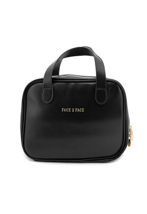 Cosmetiquera Rectangular Grande Con Agarraderas Tipo Maletín