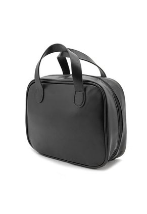 Cosmetiquera Rectangular Grande Con Agarraderas Tipo Maletín