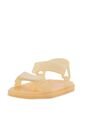 Sandalia Plana Con Velcro Y Detalles Transparentes Face2Face EU2425112 de Face2Face