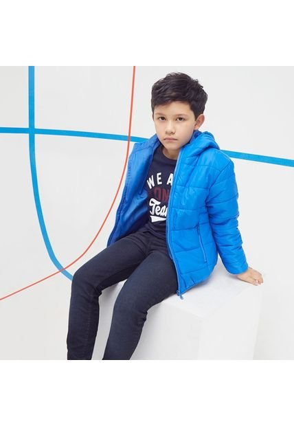 Chaqueta Acolchada Niño Unicolor - Compra Ahora | Dafiti Colombia