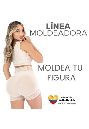 Panty Faja Levantacola Moldeador Control Abdomen Beige Ref 3000 Fajas Canela