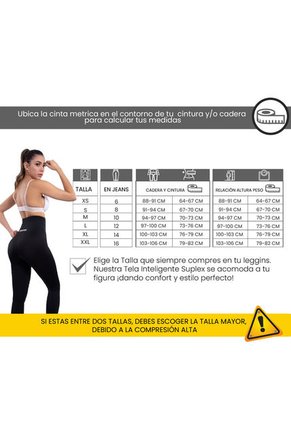 Leggins Deportivo Reductor De Abdomen Levanta Cola Para Mujer