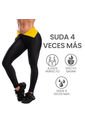 Leggins Control Y Moldeadores Talle Alto Reductores Abdomen TikTok Con Cierre NEOPRENO de Fajas Canela