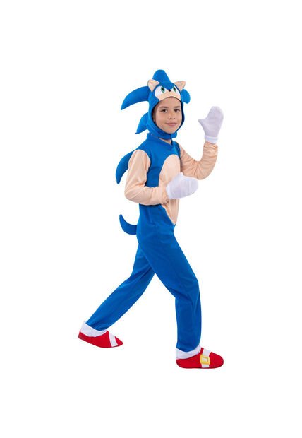 DISFRAZ SONIC NIÑO Azul