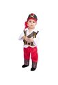 DISFRAZ PIRATA BEBE Rojo de Fantastic Night