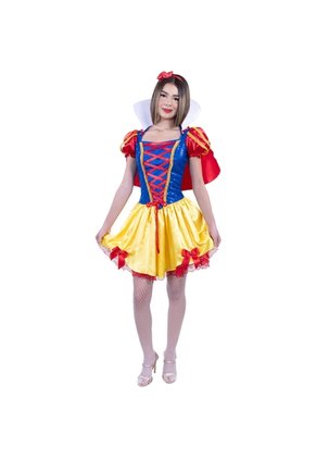 DISFRAZ PRINCESS MUJER Amarillo