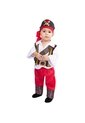 DISFRAZ PIRATA BEBE Rojo de Fantastic Night