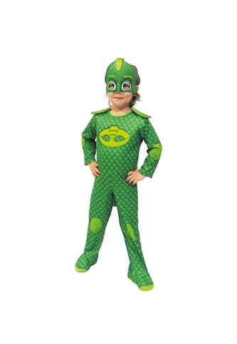 DISFRAZ PJ MASK GEKKO NIÑO Verde Fantastic Night