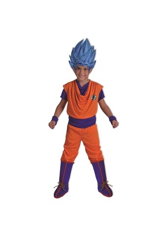DISFRAZ GOKU NIÑO Azul Fantastic Night
