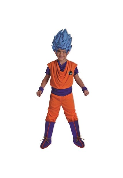 DISFRAZ GOKU NIÑO Azul