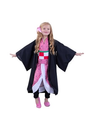 DISFRAZ KIMONO ANIME NIÑA Rosa