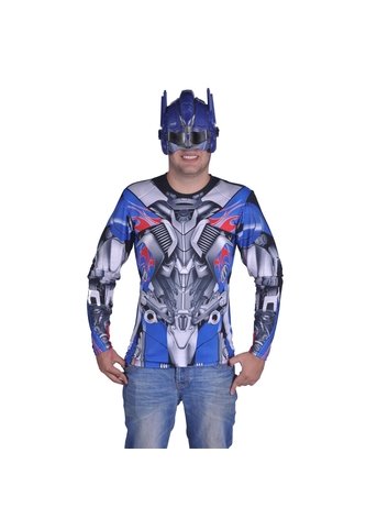 DISFRAZ CAMIDISFRAZ TRANSFORMER HOMBRE Azul Fantastic Night